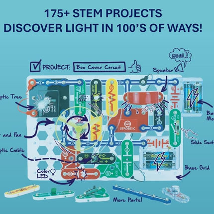 Snap Circuits Lights - SCL-175 - Electronics Discovery Kit