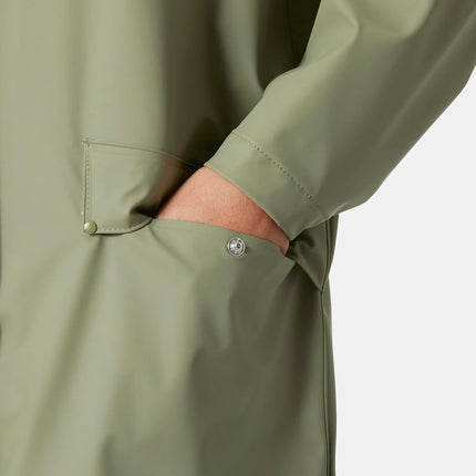 Helly Hansen Women's W Moss Rain Coat, Green, XL