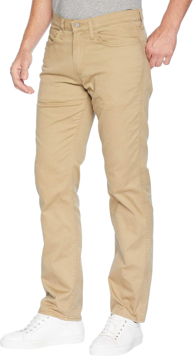 Pantalones Dockers de corte recto tipo jean All Seasons Tech para hombre (tallas estándar y grandes), caqui británico nuevo, 32W x 29L, caqui británico nuevo, X-Large