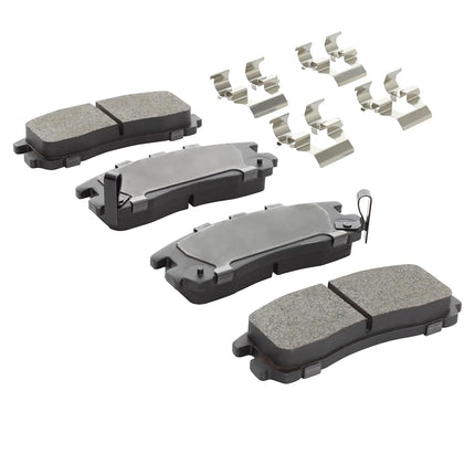 QUALITY-BUILT Premium Semi-Met Rear Brake Pads w/Hardware BP0383M