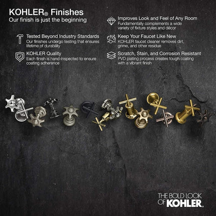 KOHLER 6-in Ceiling Mount Rainhead Arm and Flange