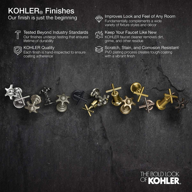 KOHLER 6-in Ceiling Mount Rainhead Arm and Flange