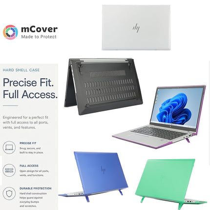 mCover Case ONLY Compatible for 2020~2022 14" HP EliteBook 840 G7 / G8 (Intel CPU) | EliteBook 845 G7 / G8 (AMD CPU) Series Windows Laptop (NOT Fitting Any Other HP Models) - Red