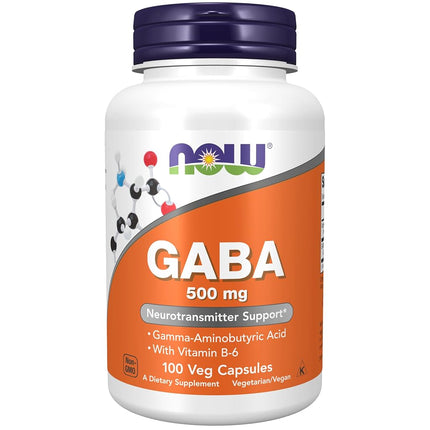 Now Supplements, GABA (Gamma-Aminobutyric Acid)500