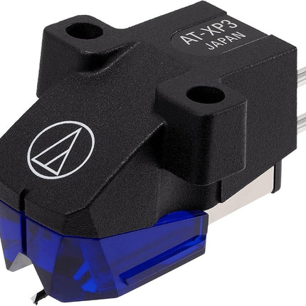 Audio-Technica AT-XP3/H Cartridge Mounted with AT-HS6BK Headshell Blue