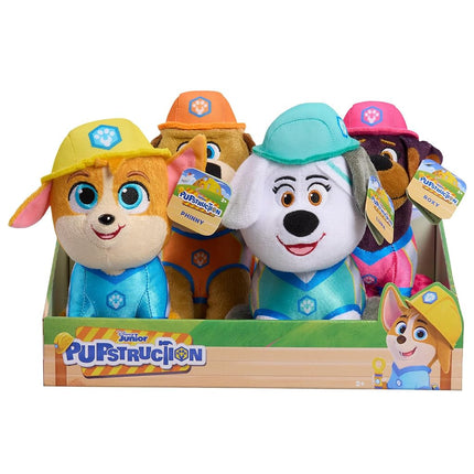 Just Play Disney Junior Pupstruction Roxy Small 8-inch Plush, Stuffed Animal, Rottweiler, Soft and Cuddly, Kids Toys for Ages 2 Up