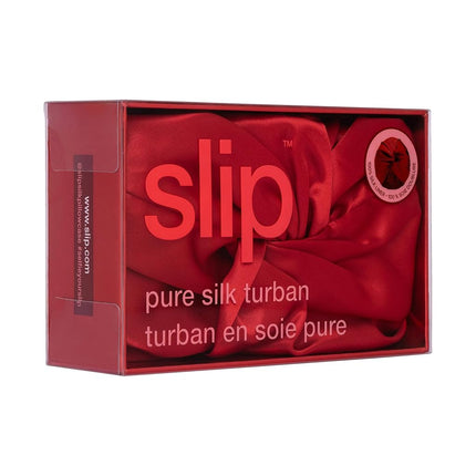 SLIP Pure Silk Bonnet, Scarlet - 100% Mulberry Silk | Made with SlipSilk™