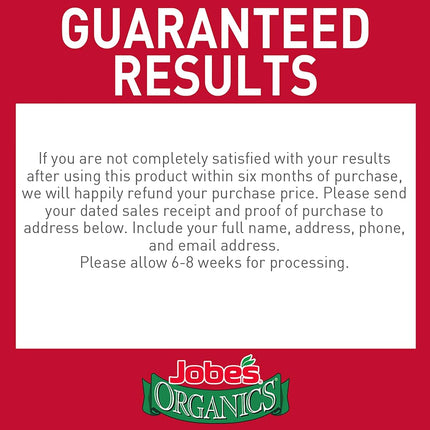 Jobe’s Organics Vegetable & Tomato Fertilizer 2-5-3 Organic Fast Acting Granular Fertilizer with Biozome, 4 Pound Bag