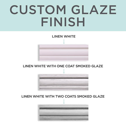 Rust-Oleum 315883-2PK Chalked Decorative Glaze, 30 oz, Semi-Transparent Smoked, 2 Pack