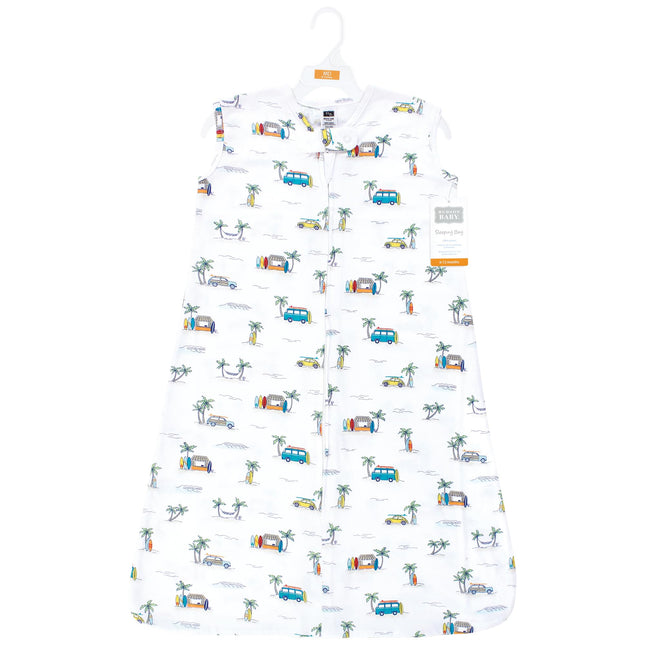 Gigoteuse sans manches en coton Hudson Baby pour bébé unisexe, motif Surfer Dude, 0-6 mois