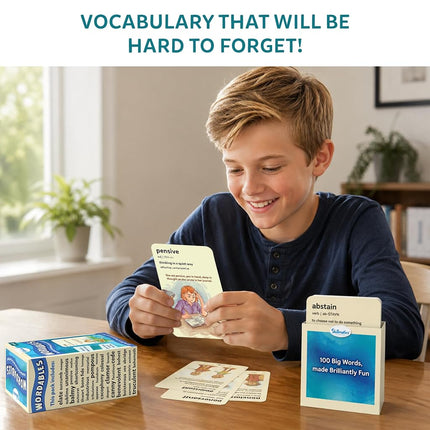Skillmatics Educational Vocabulary Flash Cards for Kids – Wordables Level 2