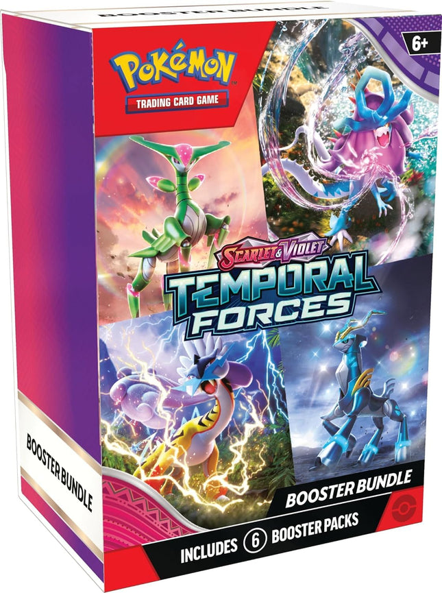 POKEMON TCG: SCARLET AND VIOLET: TEMPORAL FORCES: BOOSTER BUNDLE
