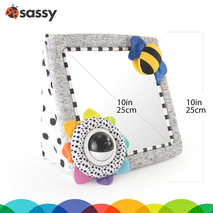 Sassy Baby See Me Floor Mirror, White