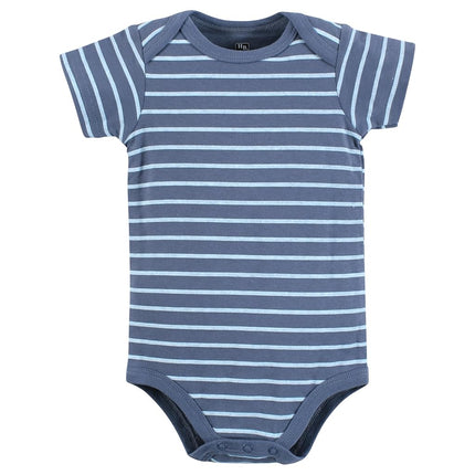 Hudson Baby Unisex Baby Cotton Bodysuits, Mint Octopus, 12-18 Months
