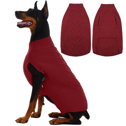 IECOii Extra Large Dog Sweater,XXXL Dog Sweater fo