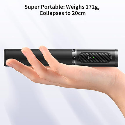 ATUMTEK Bluetooth Selfie Stick Tripod, Mini Extendable 3 in 1 Aluminum Selfie Stick with Wireless Remote and Tripod Stand 270 Rotation for iPhone 11/11 Pro/XS Max/XS/XR/X/8/7, Samsung and Smartphone