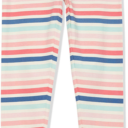 Nautica Girls' Pull-on Stretch Leggings, Multi Egg