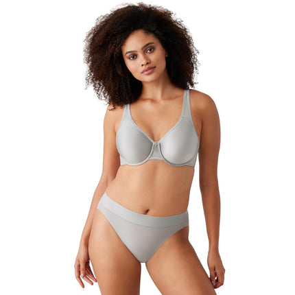 Soutien-gorge à armatures non doublé couverture complète Basic Beauty Wacoal Femme, 855192, Ultimate Grey, 44DD
