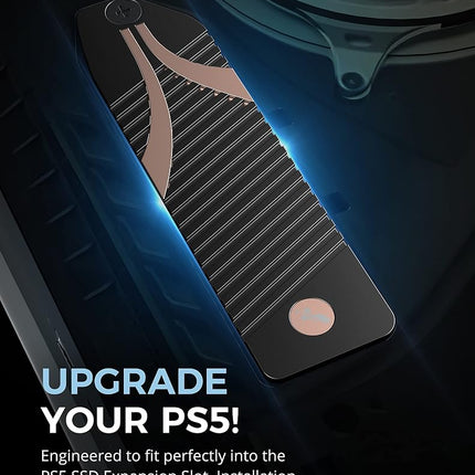 SABRENT M.2 NVMe Heatsink for PS5 with Thermal Silicone Pad