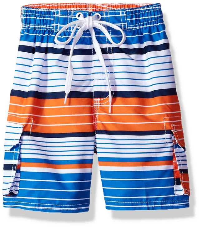 Kanu Surf Boys' Big Blake Stripe Quick Dry Beach B
