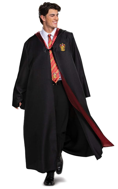 DISGUISE unisex adult Gryffindor Costume Outerwear, Black & Red, XXL 50-52 US