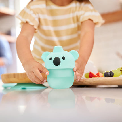 Vaso antiderrame con boquilla de silicona Munchkin Soft-Touch, 236 ml, Koala