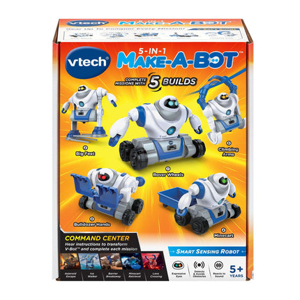 VTech Make-a-Bot, 5 en 1, Juguete Educativo para Niños