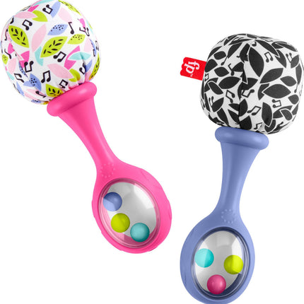 Fisher-Price Rattle ‘n Rock Maracas Set Baby Toys,