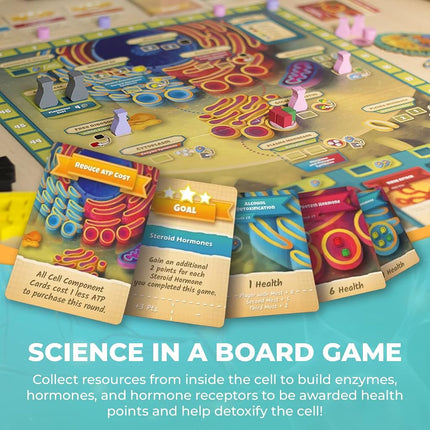 Genius Games CYTOSIS A Cell Biology Game Collector Edition Board Game