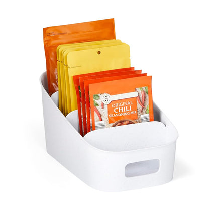 YouCopia ShelfBin, 4 Stairstep Raised Divided Bin,