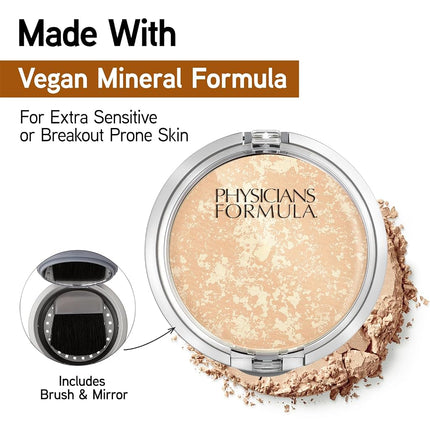 Physicians Formula Mineral Wear Talc-free Mineral Face Powder, Translucent, 0.3-Ounces