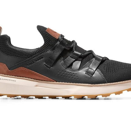 Cole Haan Men's Grandpro Motion Stitchlite 2 Sneaker, Black/British Tan/Ivory, 6.5 UK