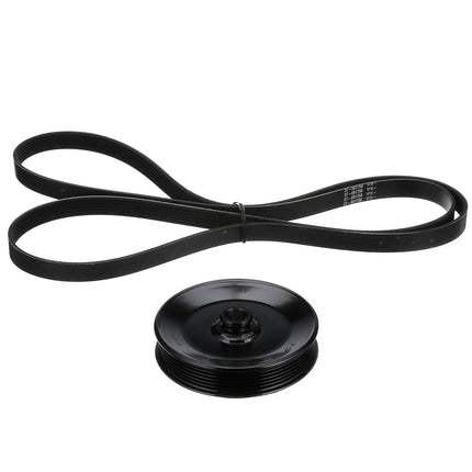 Quicksilver Serpentine Belt and Pulley Kit 861758A1-2, 197 mm Long - Includes 2,197 mm Long Belt and Replacement Pulley