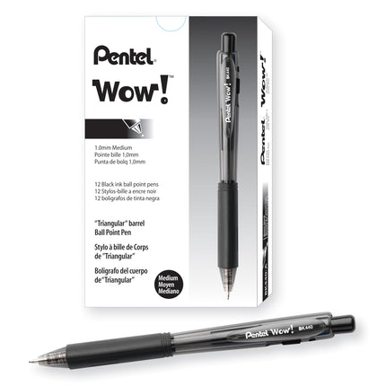 Pentel BK440 Retractable Ballpoint Pen and Ergonom