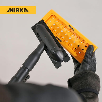 Mirka sanding pad 80x230mm hook and loop fastener/for DecoSander pole sander/for smooth wall & ceiling finish, drywall, detail work / 8393901221