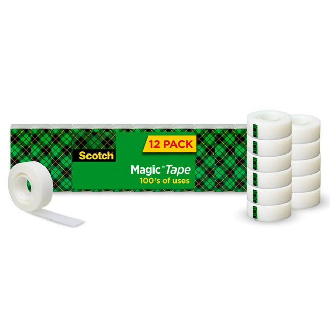 Scotch Magic Office Tape Refills, 3/4" x 1000" Rol