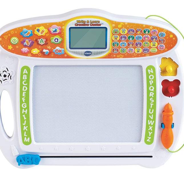 VTech Animated Demonstrations Write & Learn Creative Centre - Educational Writing Board - Magnetic, Plastic - Playful Educational - Multicolor