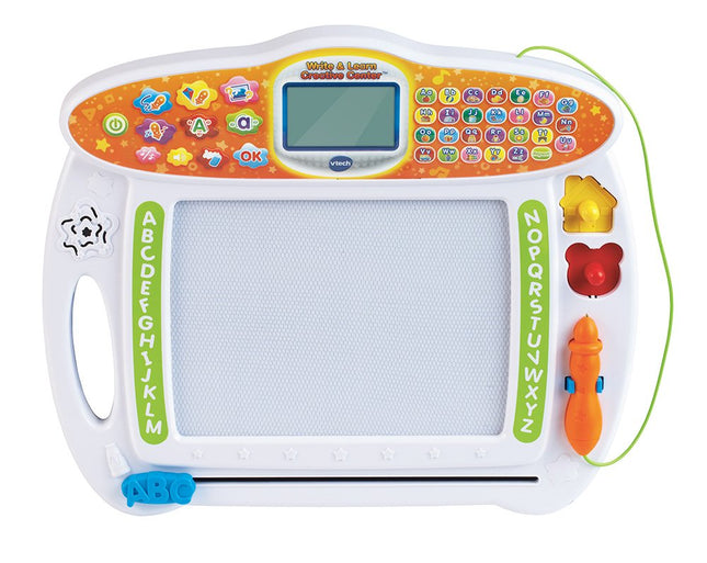 VTech Demostraciones Animadas Pizarra de Escritura Creativa Write & Learn - Pizarra Educativa - Magnética, Plástico - Educativa y Divertida - Multicolor