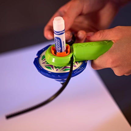 CRAYOLA Colourwhirls - Rip ‘Em and Spin ‘Em to Create Unique Art! | Can Be Used With Your Own Markers! | Kids Arts & Crafts Toys for Ages 6+