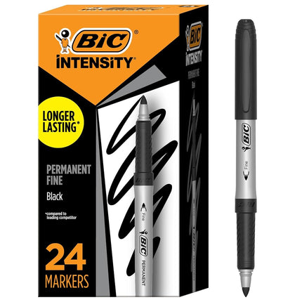 BIC Mark-it Permanent Marker Fine Point 24ct Black