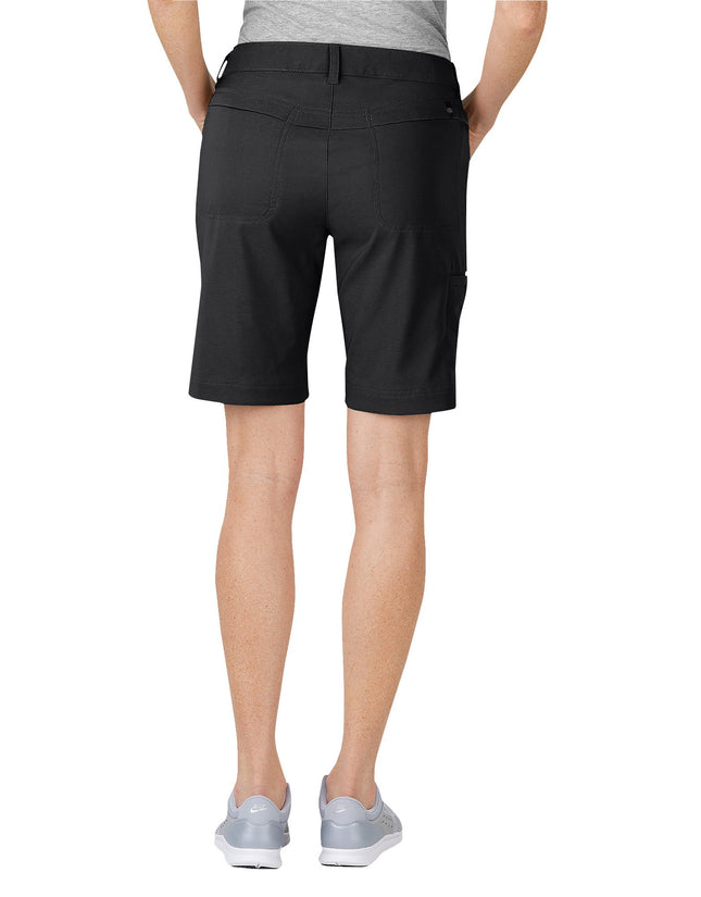 Dickies Women's Stretch Performance Short, Stone, 12