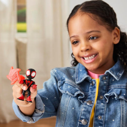 Spidey and his Amazing Friends Marvel Web-Slinging Adventure Set, Spider-Man Action Figures, Grün
