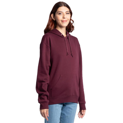 Fruit of the Loom Unisex's Eversoft Fleece Hoodies, Full Zip, Moisture Wicking & Breathable, Sizes S-4x Shirt, Maroon Pullover, Large