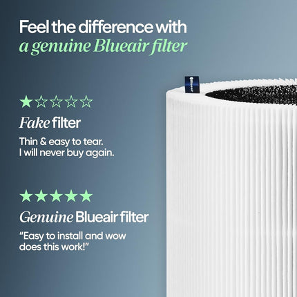 BLUEAIR Genuine Filter for Blue Pure 411i Max and 411a Max Air Purifiers