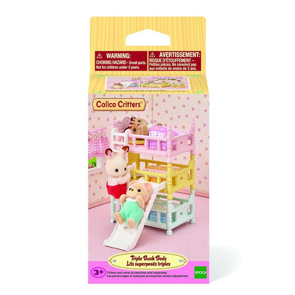 Calico Critters Triple Bunk Beds