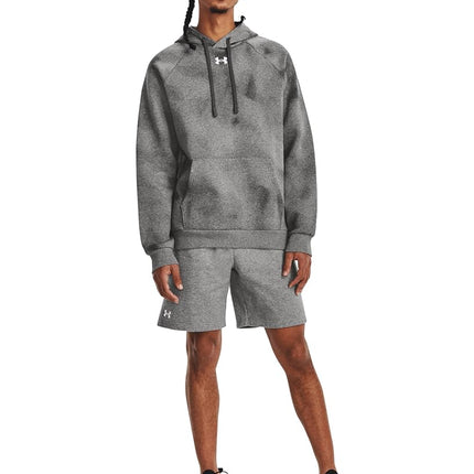 Under Armour Mens UA Rival Fleece Shorts Gray XS