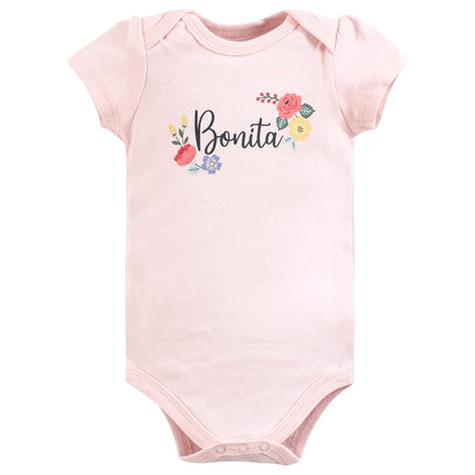 Hudson Baby Unisex Baby Cotton Bodysuits, Favorita Botanical Tutu, 18-24 Months, Favorita Botanical Tutu, 18-24 Months