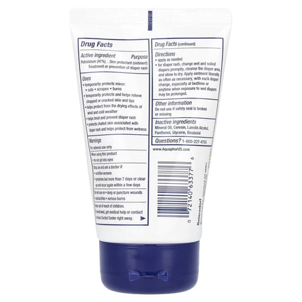 Aquaphor Healing Ointment Baby 3 Ounce Tube (89ml) (2 Pack)