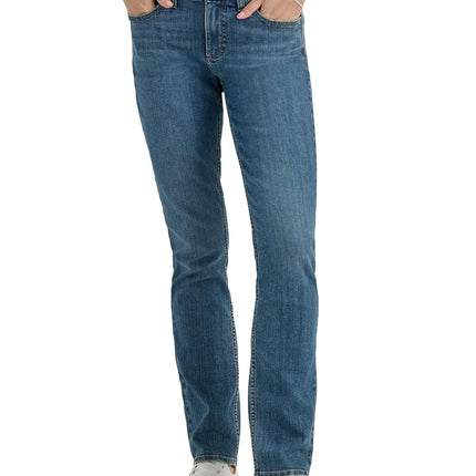 Lee Women's Legendary Mid Rise Straight Leg Jean, 