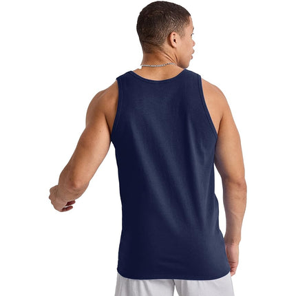 Hanes Men's T-Shirt (Pack of 3), Athletic Navy Blue, S